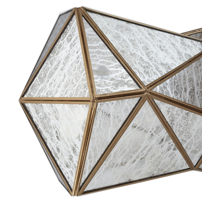 Metropolitan N1697-863 Eight Light Island Pendant, Artisan Brass