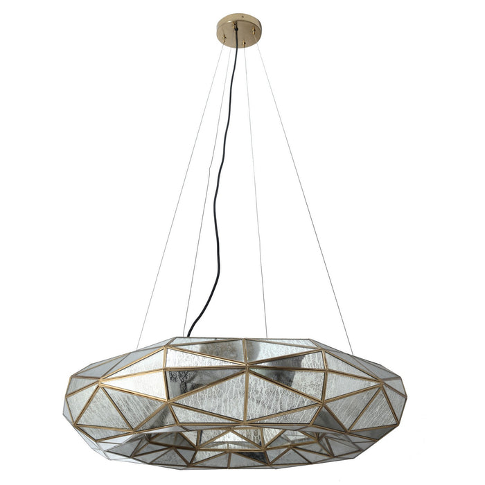 Metropolitan N1698-863 Eight Light Chandelier, Artisan Brass