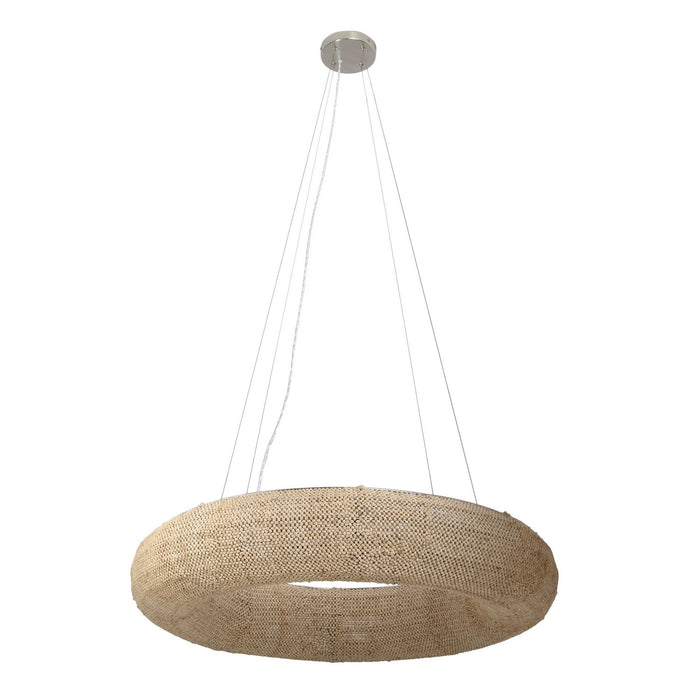 Metropolitan N1727-84 Eight Light Chandelier, Brushed Nickel