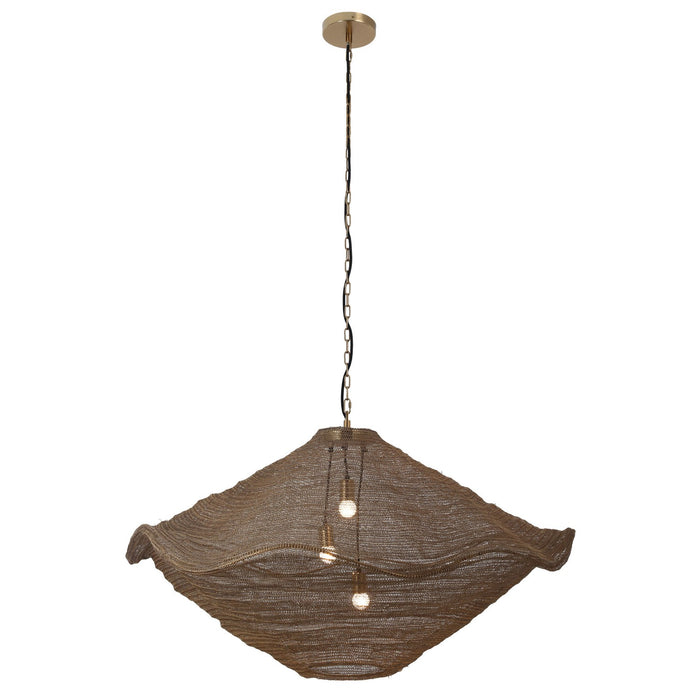 Metropolitan N1763-752 Three Light Pendant, Gilded Brass