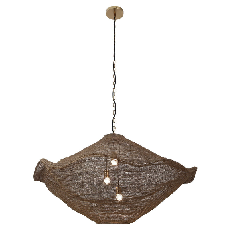 Metropolitan N1763-752 Three Light Pendant, Gilded Brass