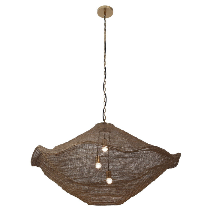 Metropolitan N1763-752 Three Light Pendant, Gilded Brass