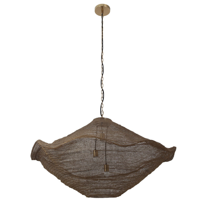 Metropolitan N1763-752 Three Light Pendant, Gilded Brass