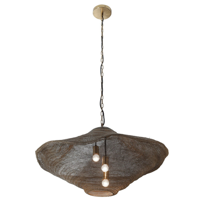 Metropolitan N1764-752 Three Light Pendant, Gilded Brass