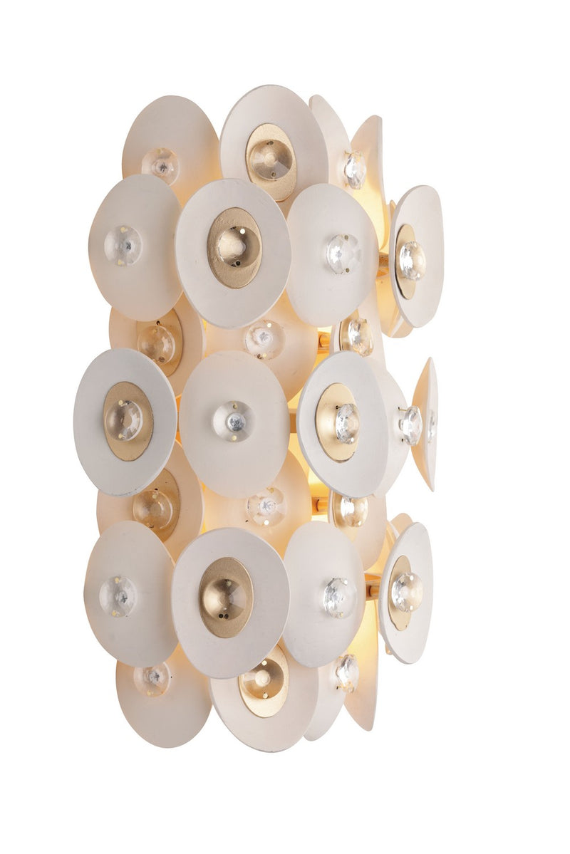 Metropolitan N1862-760 Two Light Wall Sconce, Fawn Gold