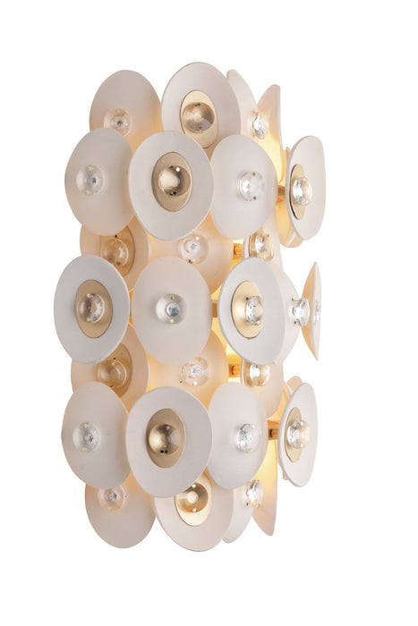 Metropolitan N1862-760 Two Light Wall Sconce, Fawn Gold