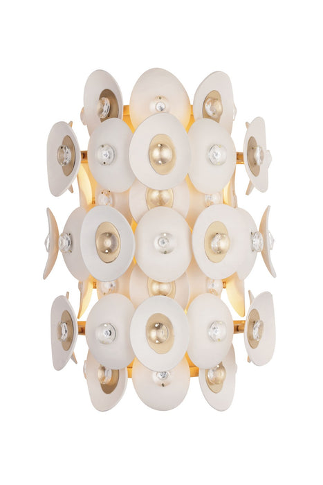 Metropolitan N1862-760 Two Light Wall Sconce, Fawn Gold