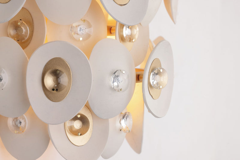 Metropolitan N1862-760 Two Light Wall Sconce, Fawn Gold