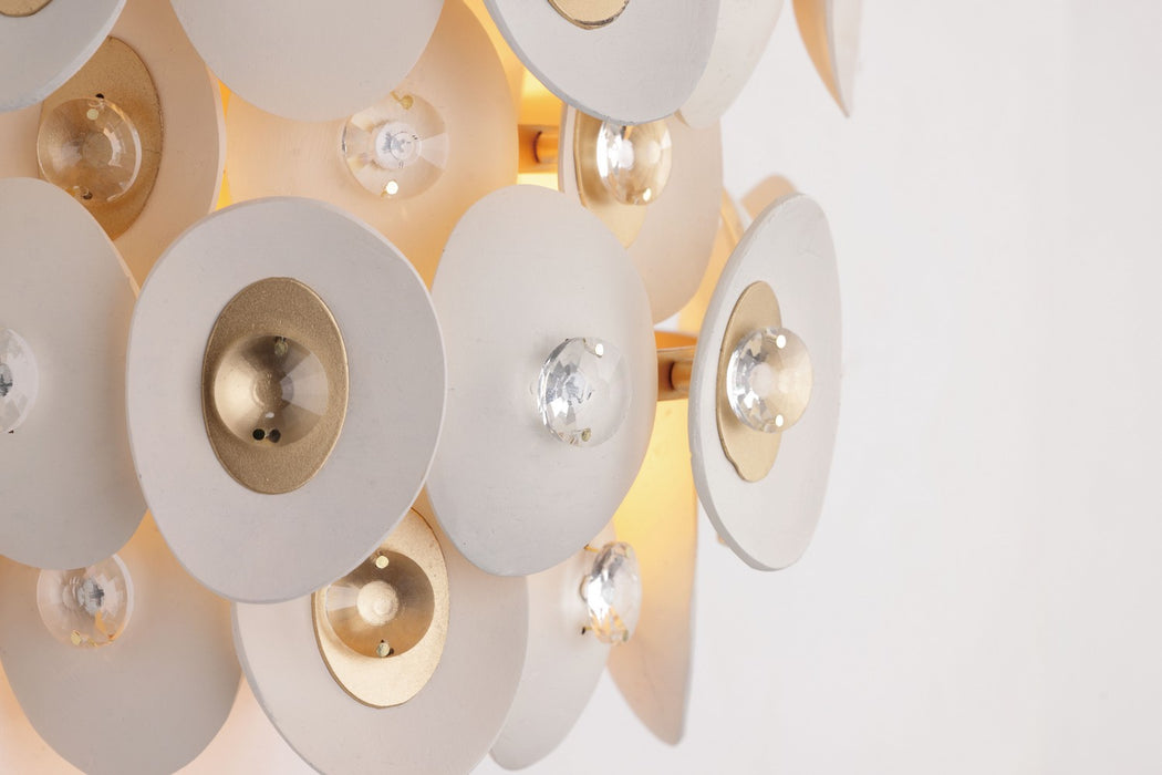 Metropolitan N1862-760 Two Light Wall Sconce, Fawn Gold