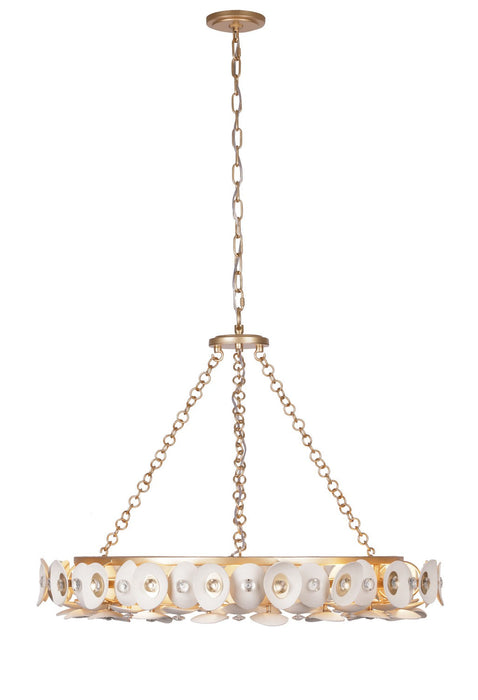 Metropolitan N1865-760 Ten Light Pendant, Fawn Gold (Display - Final Sale)
