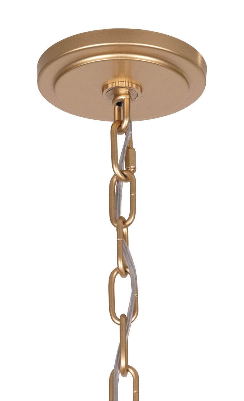 Metropolitan N1865-760 Ten Light Pendant, Fawn Gold