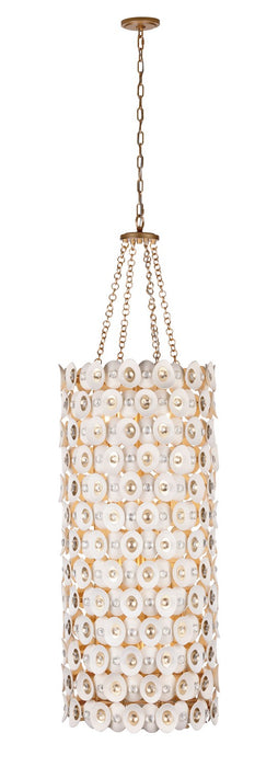 Metropolitan N1866-760 12 Light Foyer Pendant, Fawn Gold