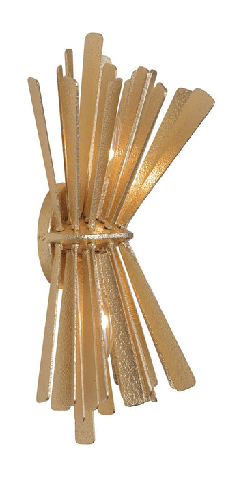 Metropolitan N1902-785 Two Light Wall Sconce, Piastra Gold