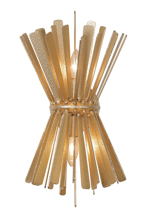 Metropolitan N1902-785 Two Light Wall Sconce, Piastra Gold