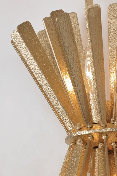 Metropolitan N1902-785 Two Light Wall Sconce, Piastra Gold
