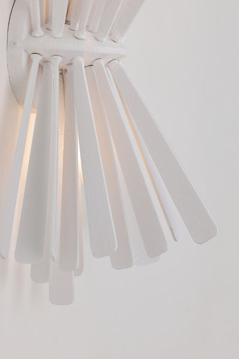 Metropolitan N1902-792 Two Light Wall Sconce, Piastra White