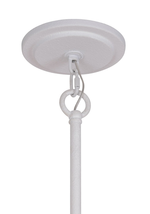 Metropolitan N1908-792 16 Light Pendant, Piastra White