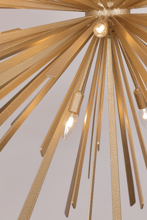 Metropolitan N1909-785 20 Light Pendant, Piastra Gold