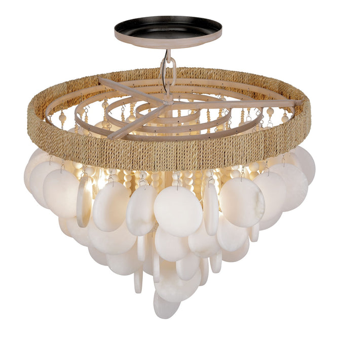 Metropolitan N1914-759 Four Light Semi Flush Mount, Autumn White