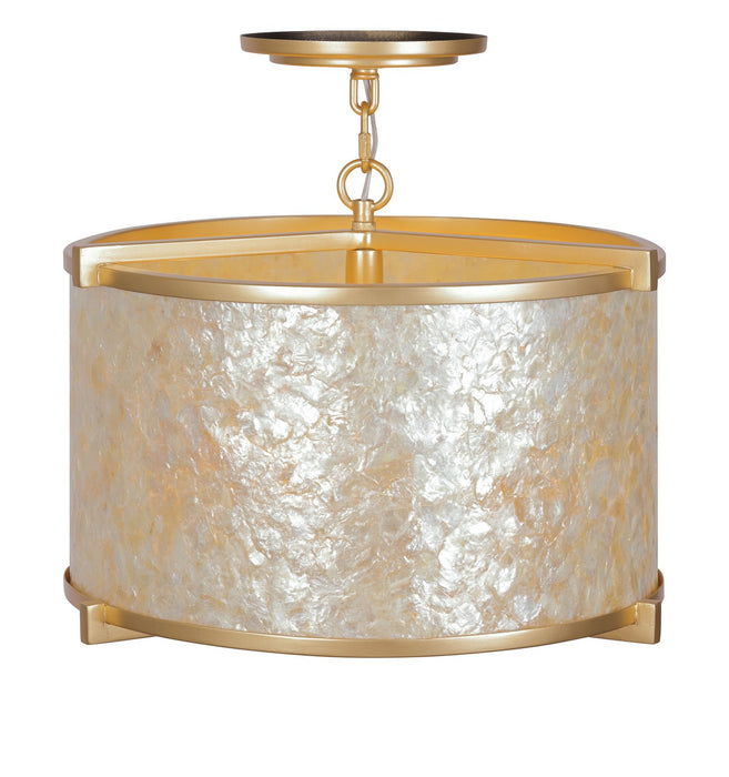 Metropolitan N1934-760 Four Light Semi Flush Mount, Fawn Gold