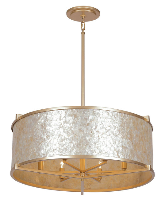 Metropolitan N1935-760 Six Light Pendant, Fawn Gold (Display - Final Sale)
