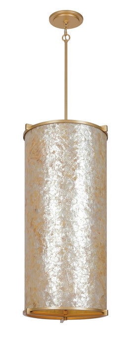 Metropolitan N1936-760 Six Light Foyer Pendant, Fawn Gold