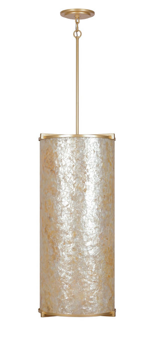Metropolitan N1936-760 Six Light Foyer Pendant, Fawn Gold