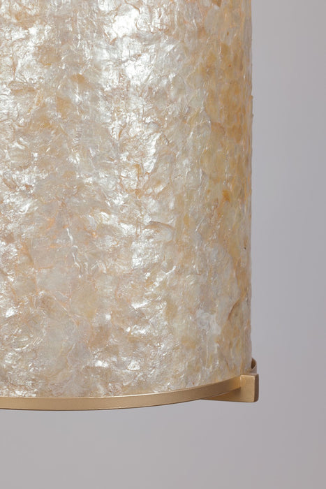 Metropolitan N1936-760 Six Light Foyer Pendant, Fawn Gold