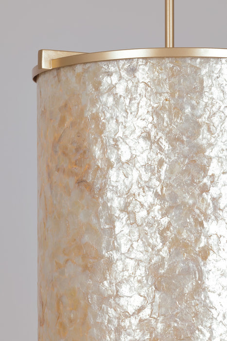 Metropolitan N1936-760 Six Light Foyer Pendant, Fawn Gold