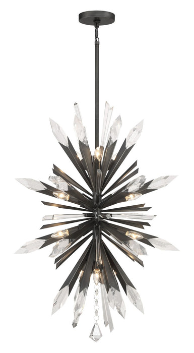 Metropolitan N1947-766 12 Light Pendant, Midnight Graphite