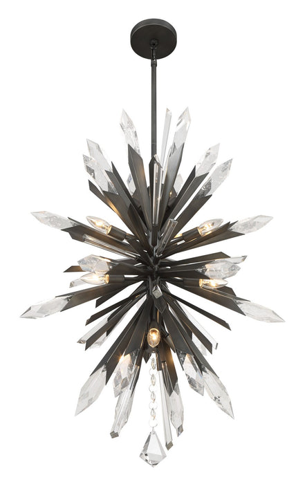 Metropolitan N1947-766 12 Light Pendant, Midnight Graphite