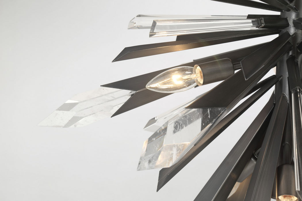 Metropolitan N1947-766 12 Light Pendant, Midnight Graphite