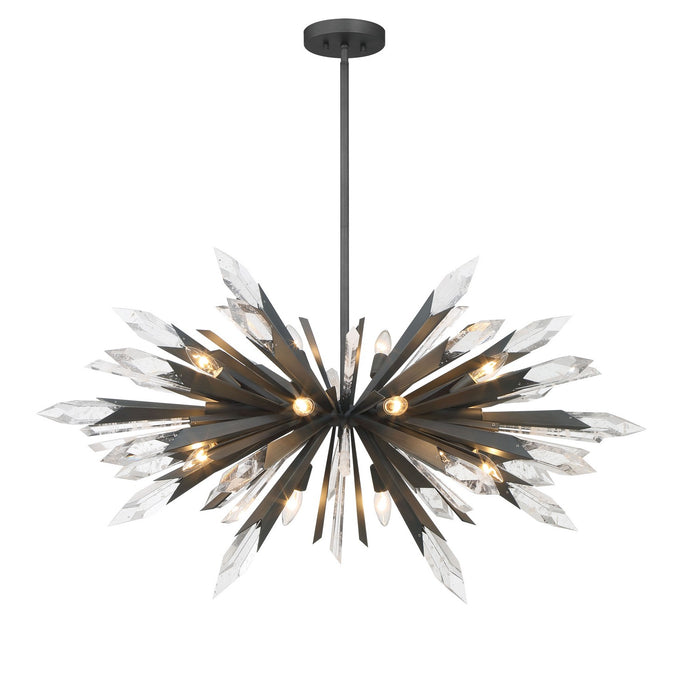 Metropolitan N1948-766 12 Light Pendant, Midnight Graphite
