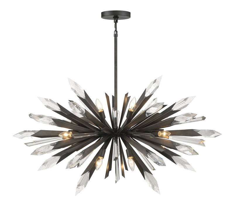 Metropolitan N1948-766 12 Light Pendant, Midnight Graphite