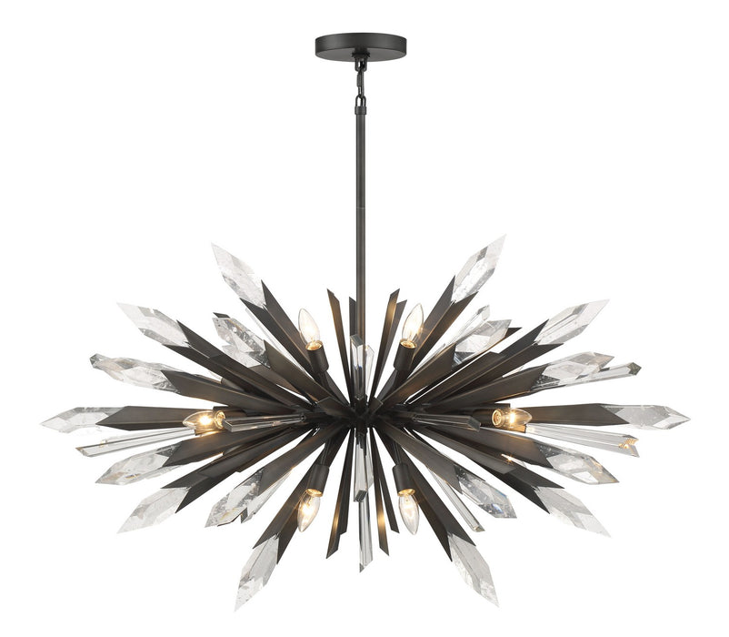 Metropolitan N1948-766 12 Light Pendant, Midnight Graphite