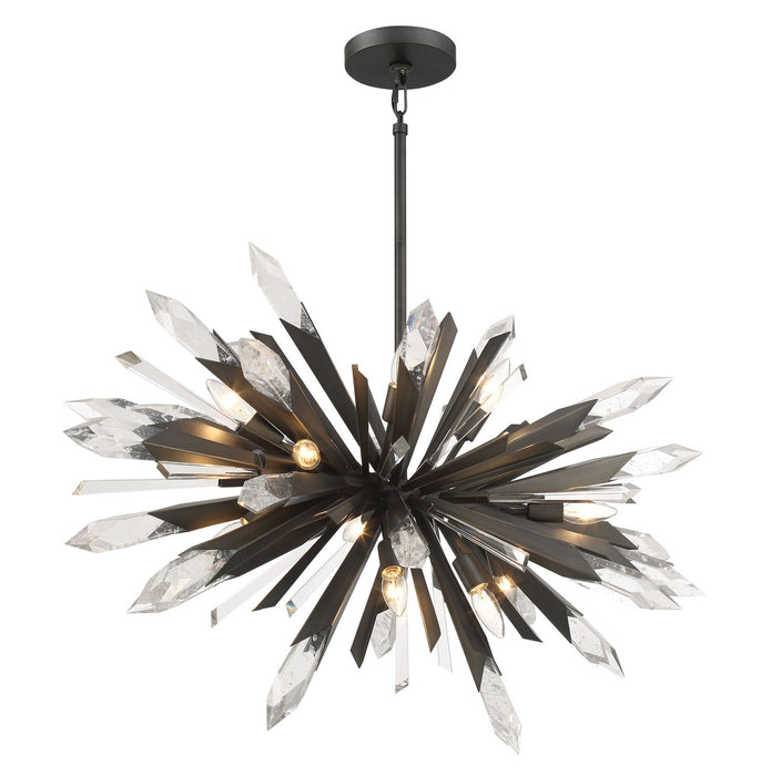 Metropolitan N1948-766 12 Light Pendant, Midnight Graphite