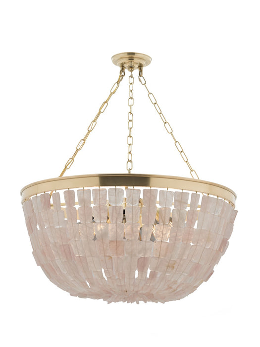 Metropolitan N9633 Eight Light Pendant, Brass