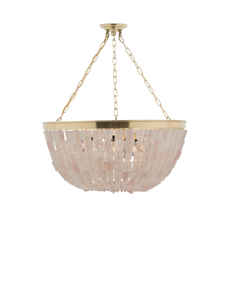 Metropolitan N9633 Eight Light Pendant, Brass