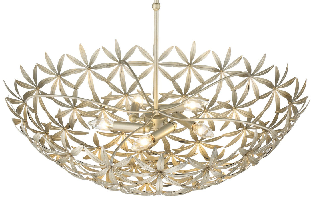 Minka-Lavery 2148-735 Five Light Pendant, Ambry Gold