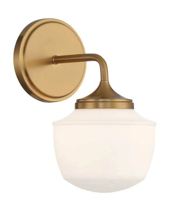 Minka-Lavery 2571-575 One Light Bath Vanity, Antique Noble Brass