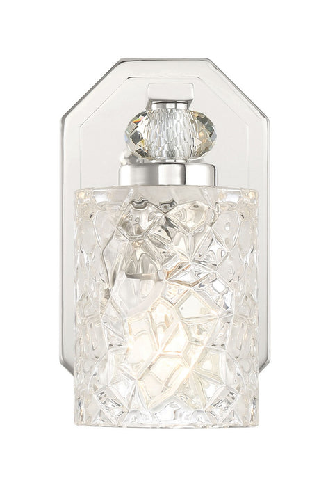 Minka-Lavery 2611-77 One Light Bath Vanity, Chrome