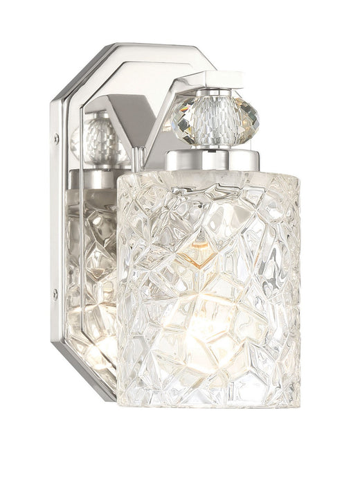 Minka-Lavery 2611-77 One Light Bath Vanity, Chrome