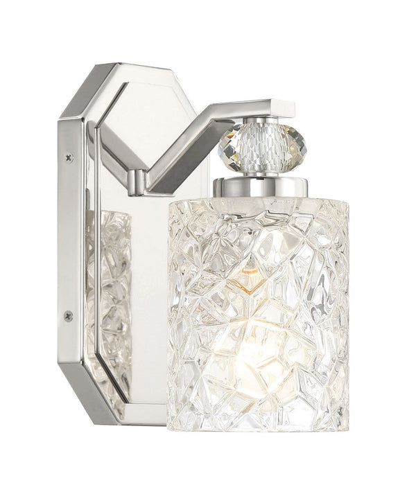 Minka-Lavery 2611-77 One Light Bath Vanity, Chrome