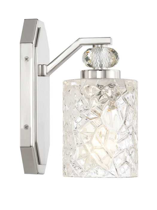 Minka-Lavery 2611-77 One Light Bath Vanity, Chrome