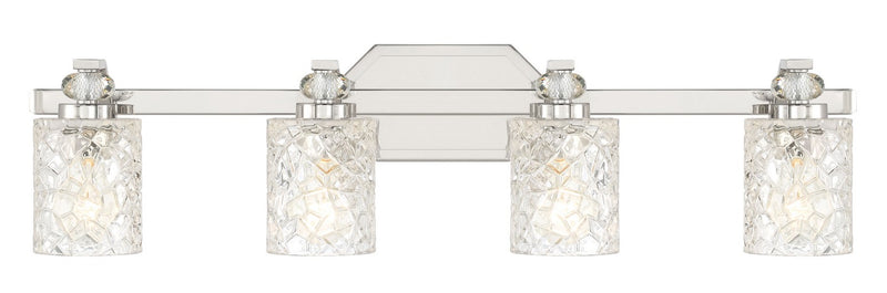 Minka-Lavery 2614-77 Four Light Bath Vanity, Chrome