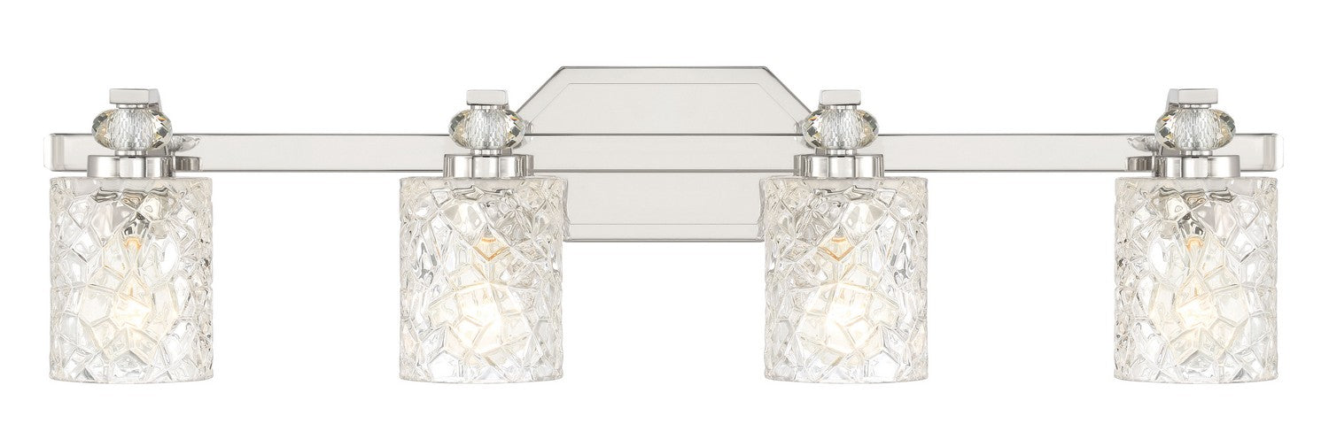 Minka-Lavery 2614-77 Four Light Bath Vanity, Chrome