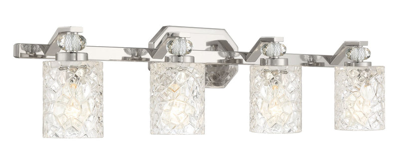 Minka-Lavery 2614-77 Four Light Bath Vanity, Chrome