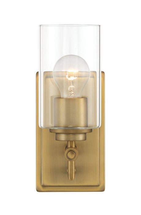 Minka-Lavery 2641-575 One Light Bath Vanity, Antique Noble Brass