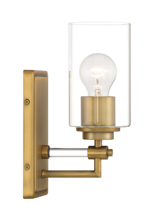 Minka-Lavery 2641-575 One Light Bath Vanity, Antique Noble Brass