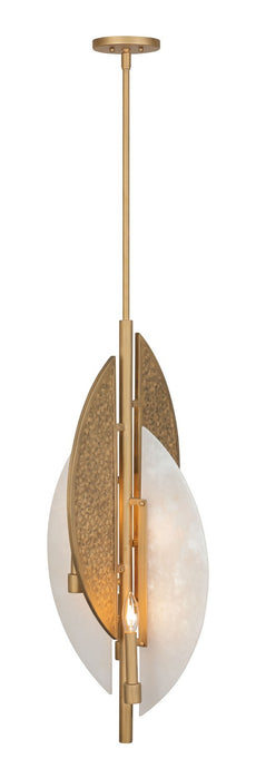 Minka-Lavery 3462-788 Four Light Pendant, Ashen Gold